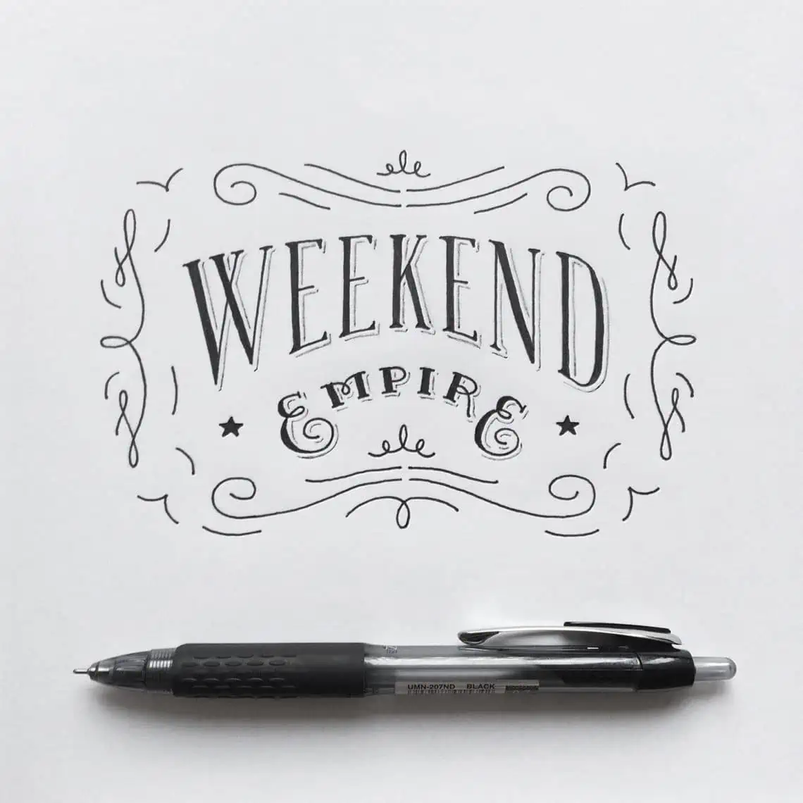 Hand lettering for beginners 2 tutorial -lettering daily