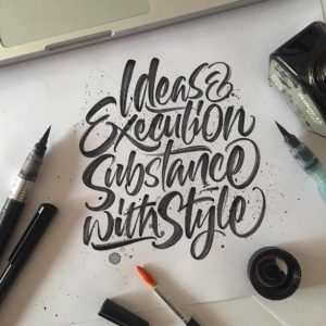 Beautiful Brush Calligraphy - A Chat With David Milan | Lettering Daily