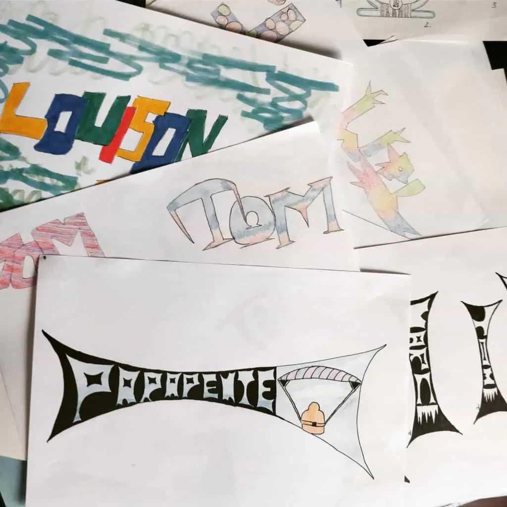 Dess hand lettering interview - Lettering Daily -min