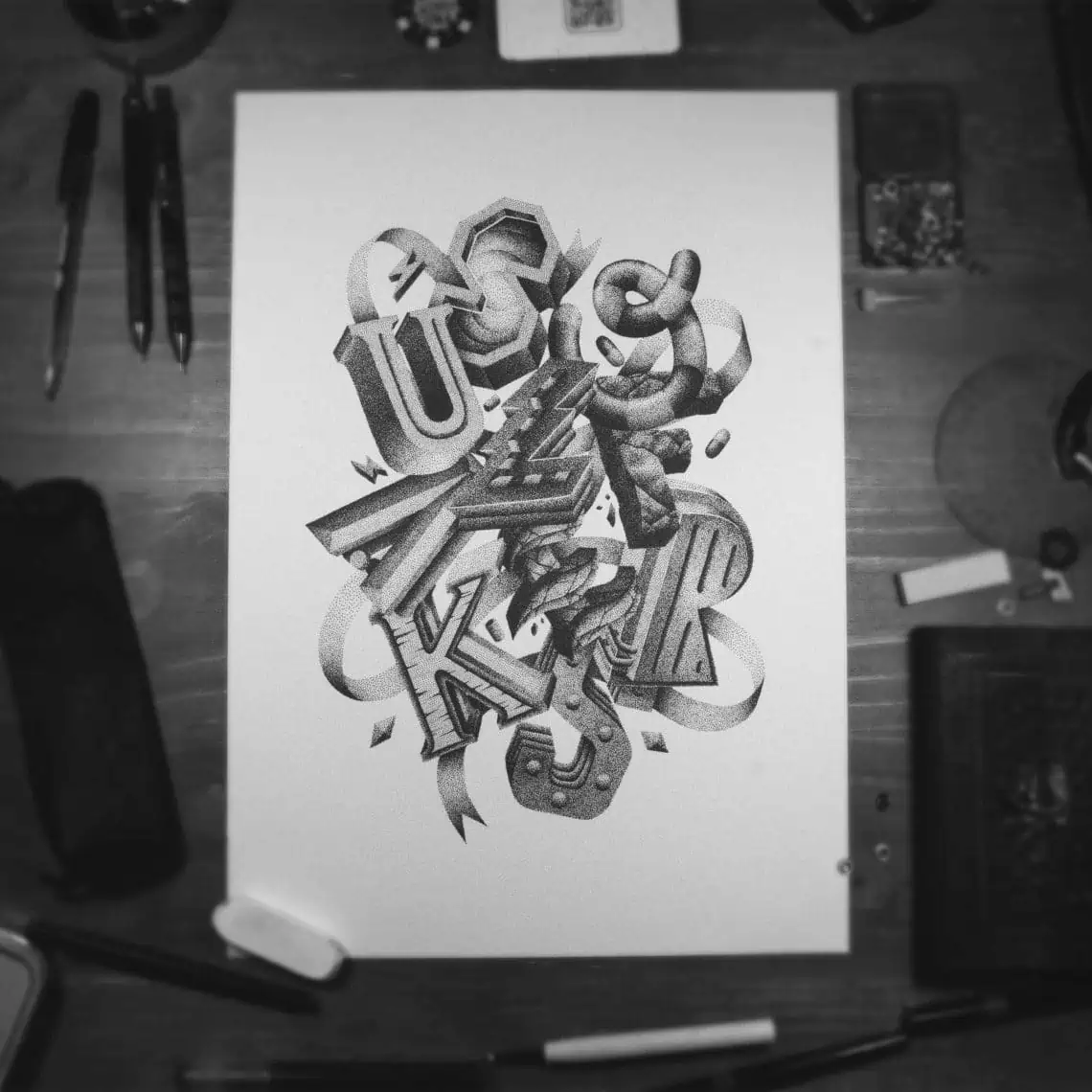 Dess hand lettering interview - Lettering Daily -min