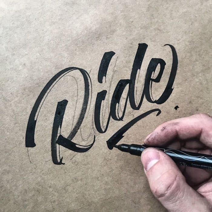 Stunning Lettering Art - A Chat With Michael Moodie | Lettering Daily