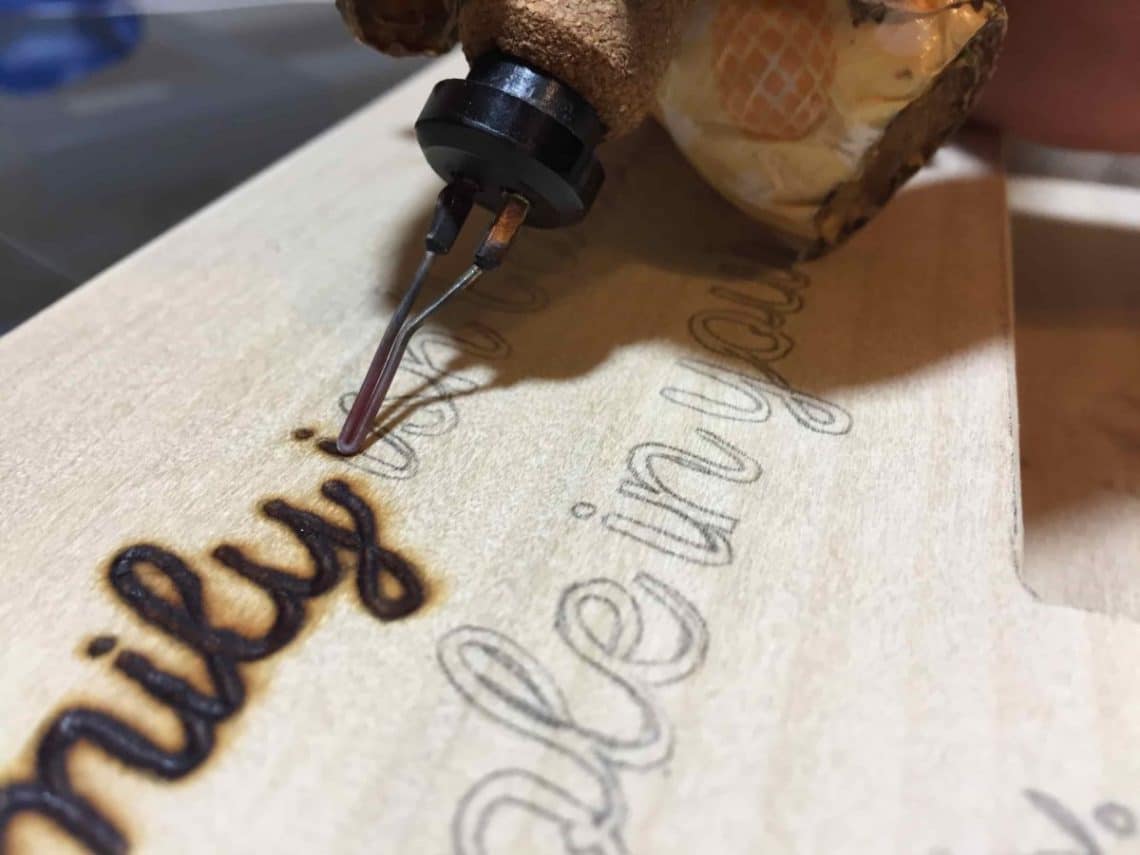 Wood Burn Small Letters (How To) 