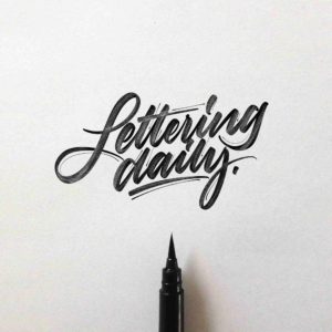 Beautiful Brush Calligraphy - A Chat With David Milan | Lettering Daily