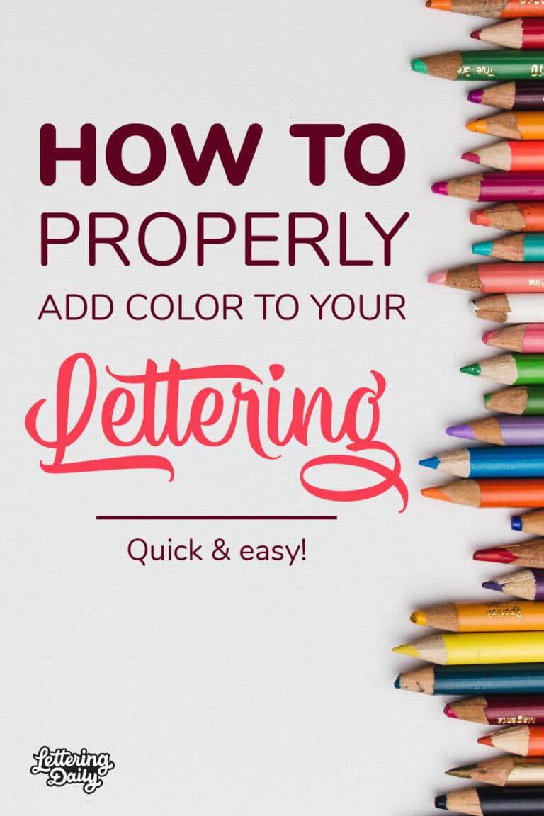 Color Fundamentals, And How To Use Them In Your Lettering | Lettering Daily