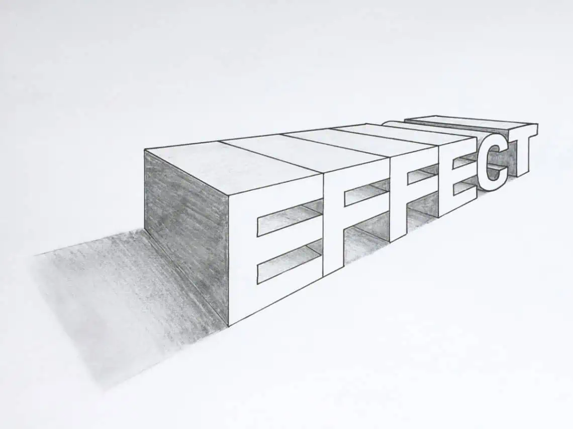 How To Draw Letters In Perspective - 2018 Lettering Daily