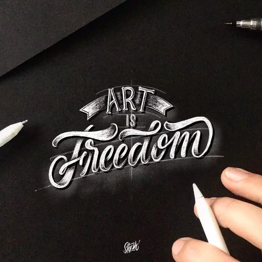 What are the types of lettering? - Lettering Daily