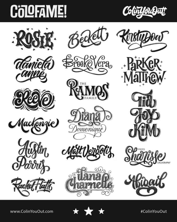 Colin Tierney - Hand Lettering Interview | Lettering Daily