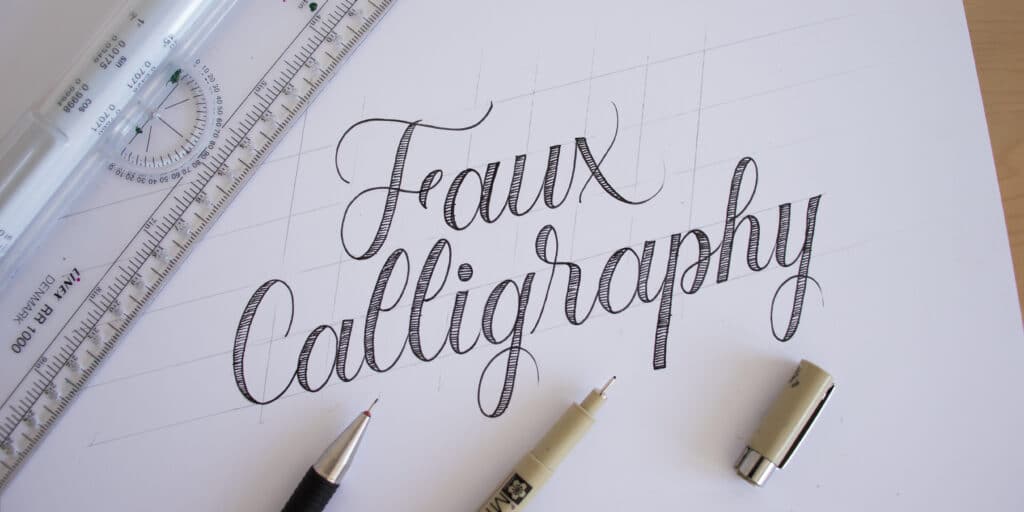 How Can You Learn Calligraphy For Free - Ximena Lettering
