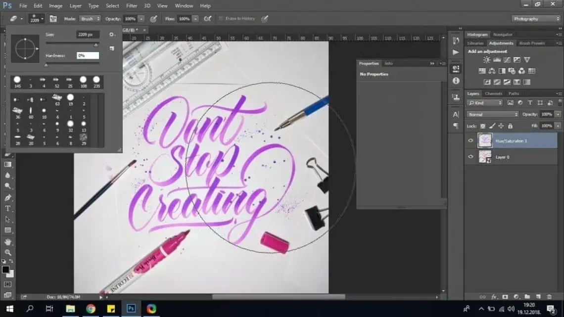 5 ways you can add a gradient effect to your lettering - Lettering Daily