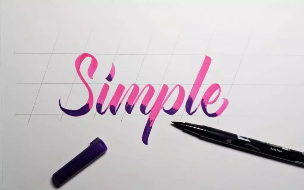 5 ways you can add a gradient effect to your lettering - Lettering Daily