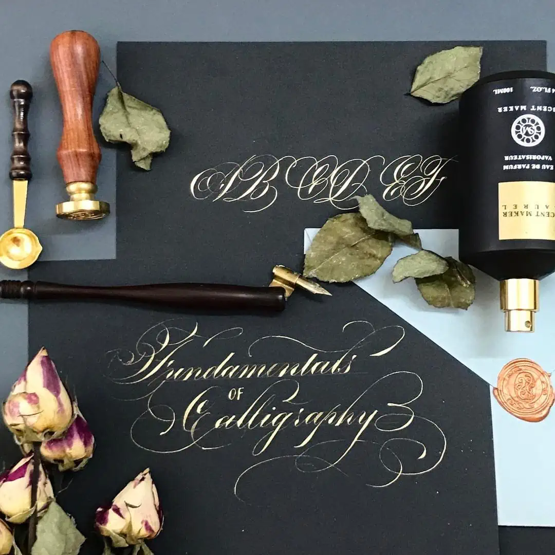 How to get started with dip pen calligraphy - Lettering Daily