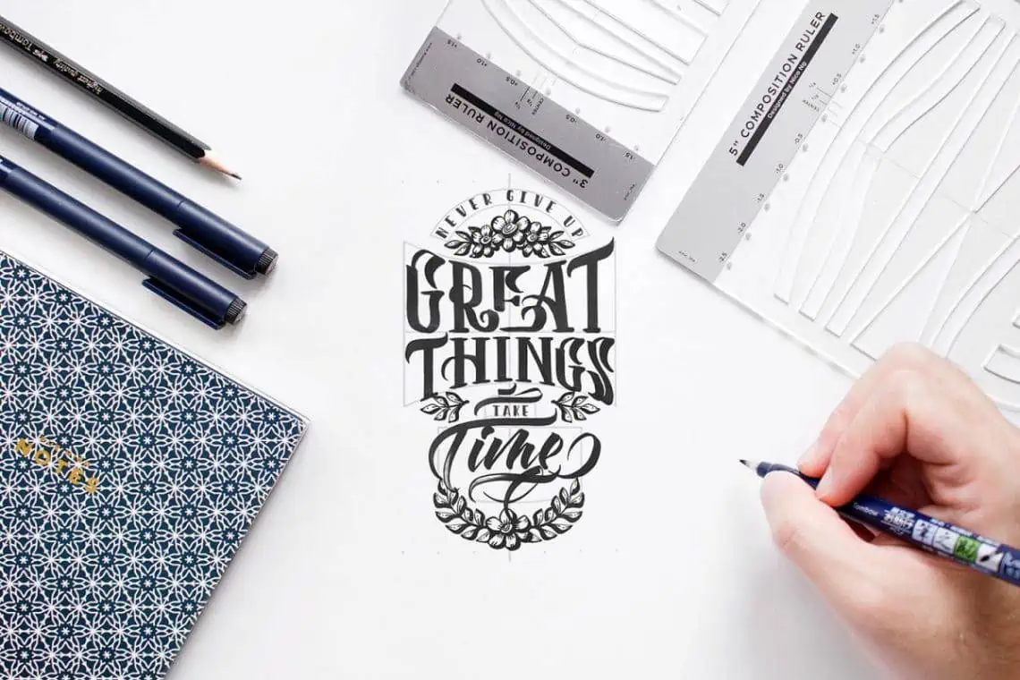 This tool will help you improve your lettering composition - Lettering Daily