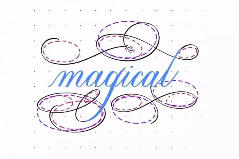 How to get started with calligraphy flourishing - Lettering Daily