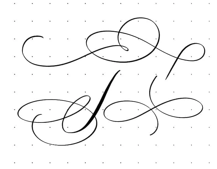 How to get started with calligraphy flourishing - Lettering Daily