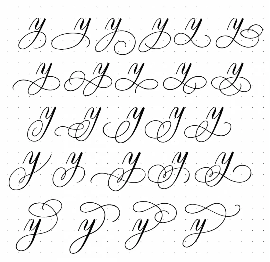 How to get started with calligraphy flourishing - Lettering Daily