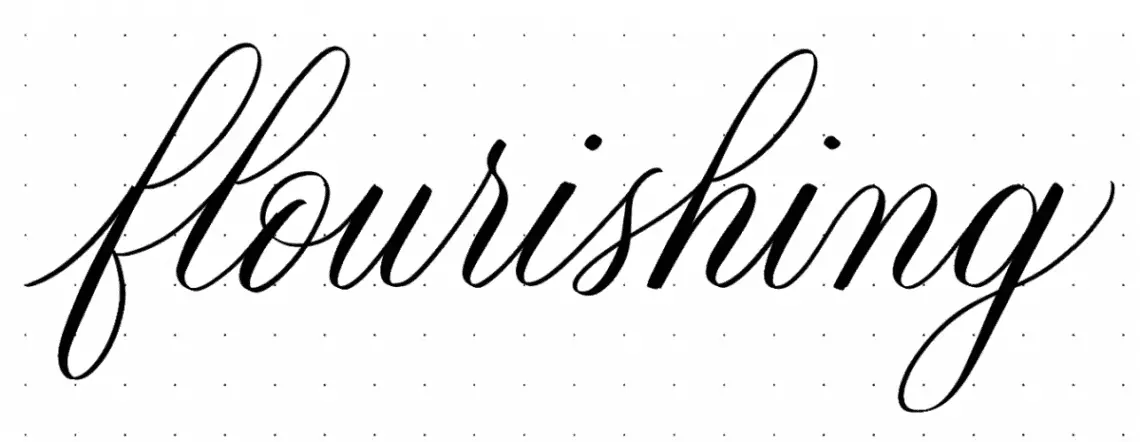 How to get started with calligraphy flourishing - Lettering Daily