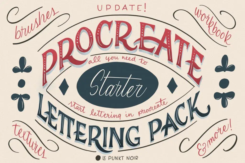 TOP 15 Procreate Brushes for Lettering & Calligraphy