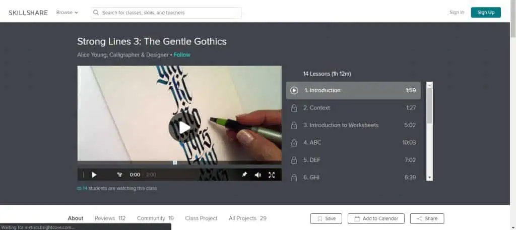 21 OF THE BEST CLASSES FOR LETTERING & CALLIGRAPHY - Lettering Daily