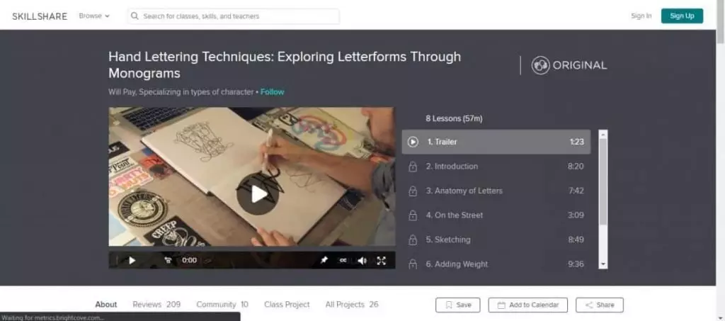 21 OF THE BEST CLASSES FOR LETTERING & CALLIGRAPHY - Lettering Daily