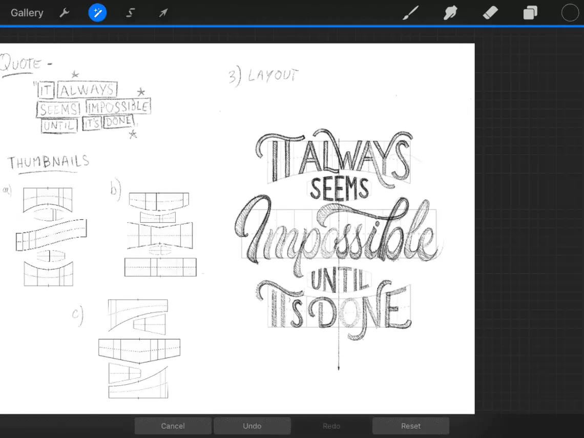 Create EASY Lettering Layouts - Grid Builder Review - Lettering Daily