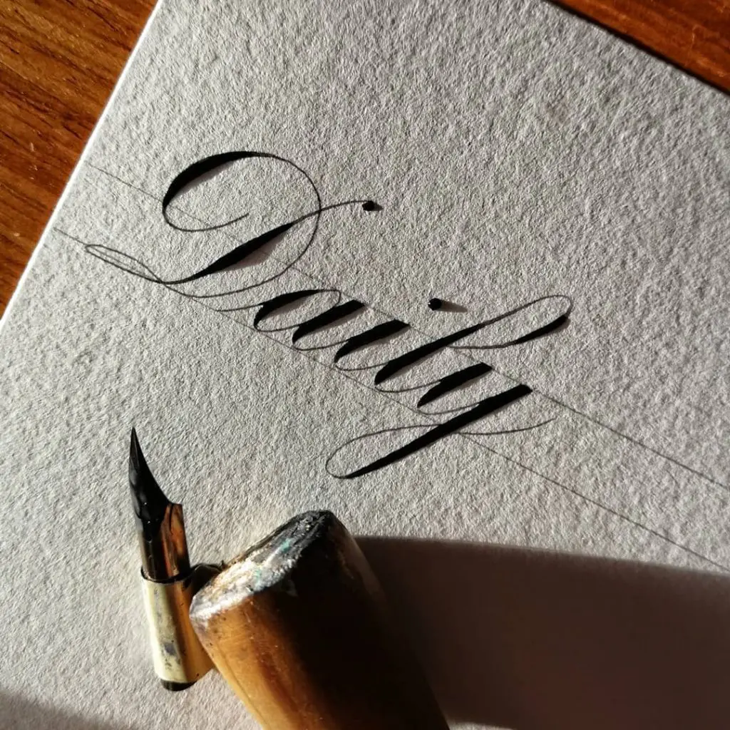 Left-Handed Calligraphy - A Chat With Bad Calligraphy