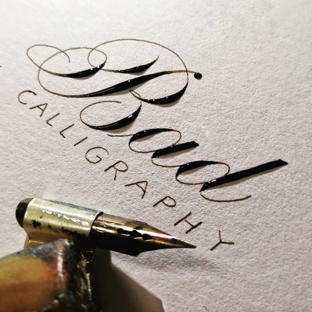 Left-Handed Calligraphy - A Chat With Bad Calligraphy