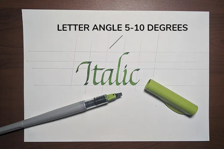 Italic Calligraphy For Beginners - Lettering Daily