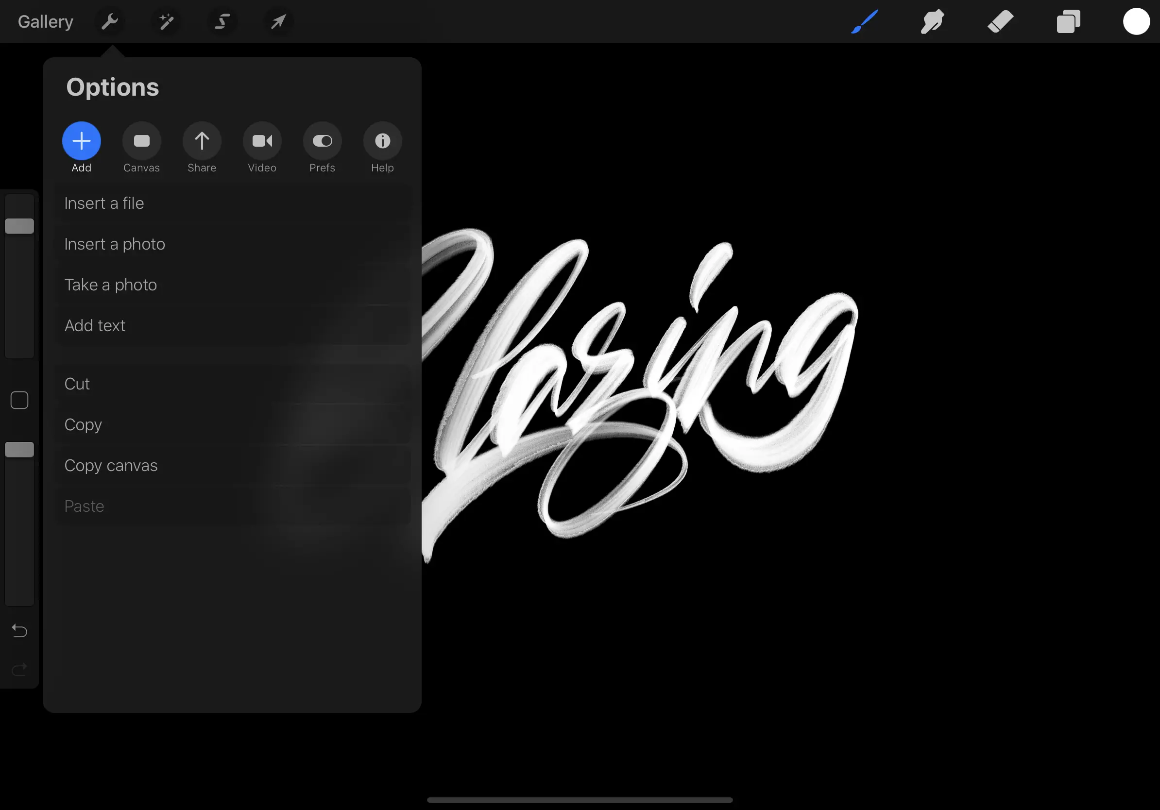 iPad lettering for beginners - how to use Procreate - Lettering Daily