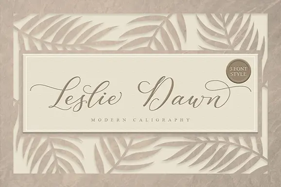 leslie_dawn font cover