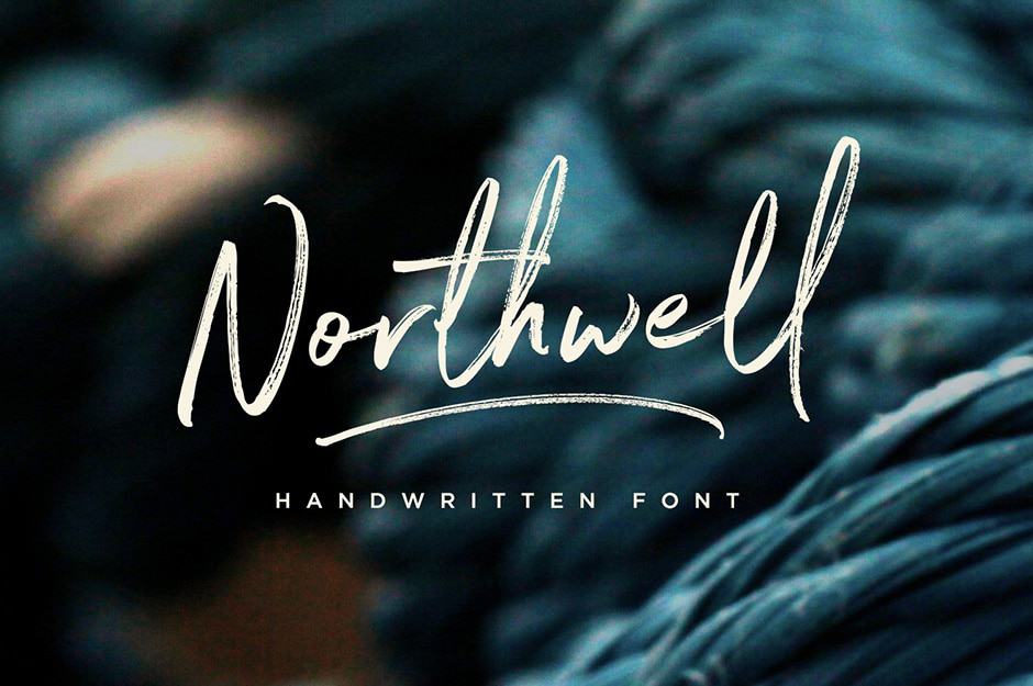 northwell-calligraphy font