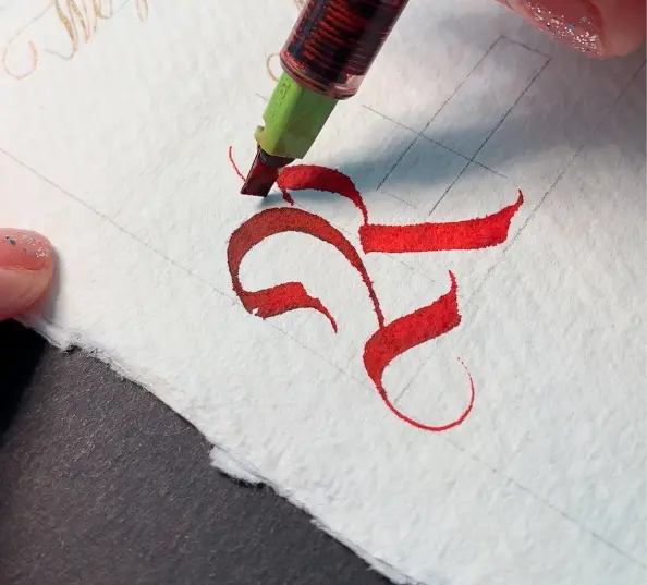 How To Make Calligraphy Wedding Invitations - Lettering Daily