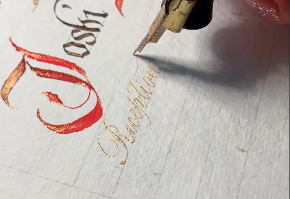 How To Make Calligraphy Wedding Invitations - Lettering Daily