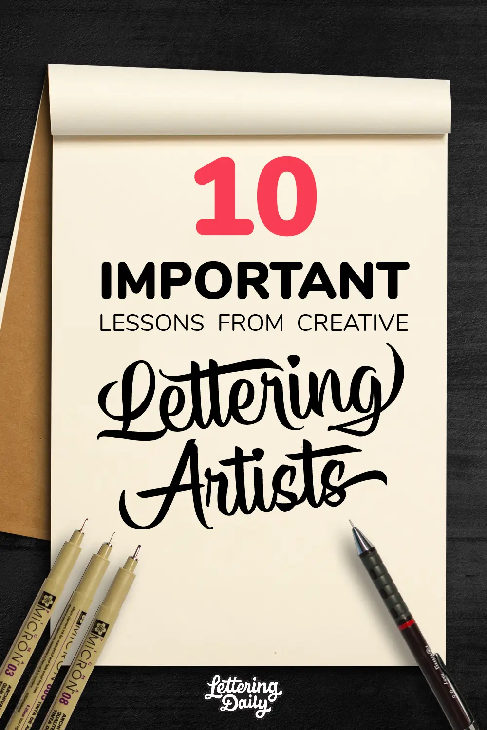 10 Important lessons from creative lettering artists - Lettering Daily-01