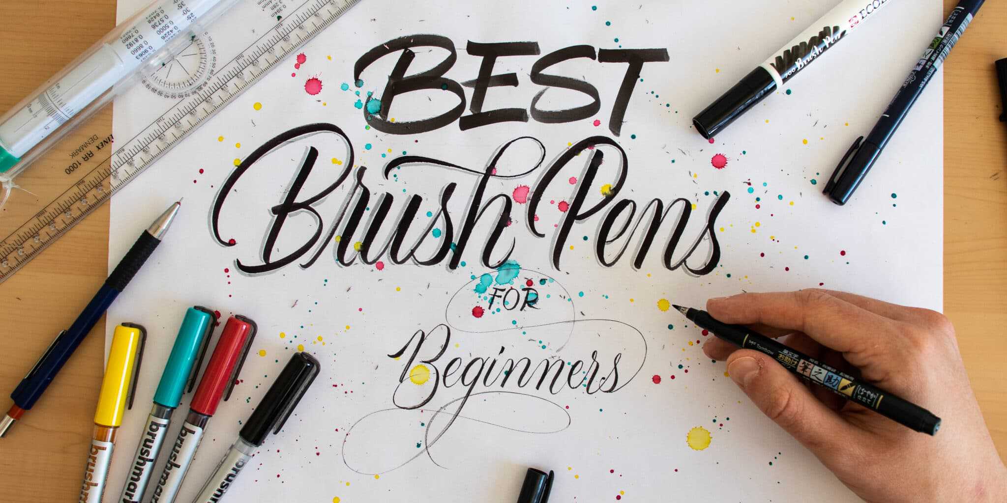 10 Best Brush Pens For Calligraphy Beginners Lettering Daily