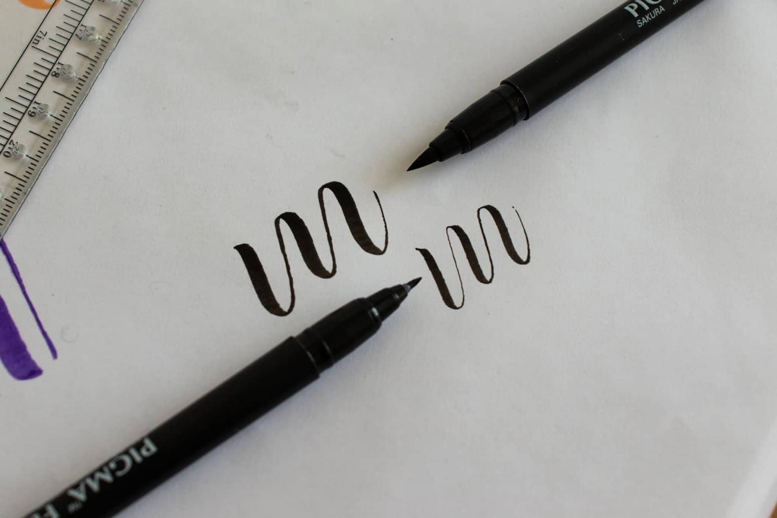 best brush pens for lettering