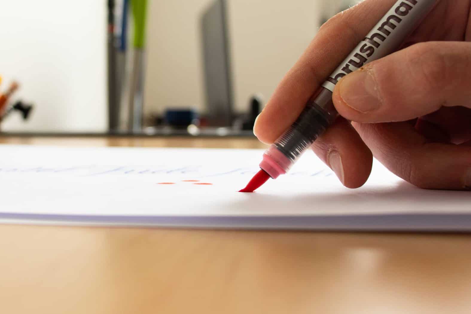 The Best Brush Pens For Beginners - Rayane Alvim - Hand Lettering &  Calligraphy