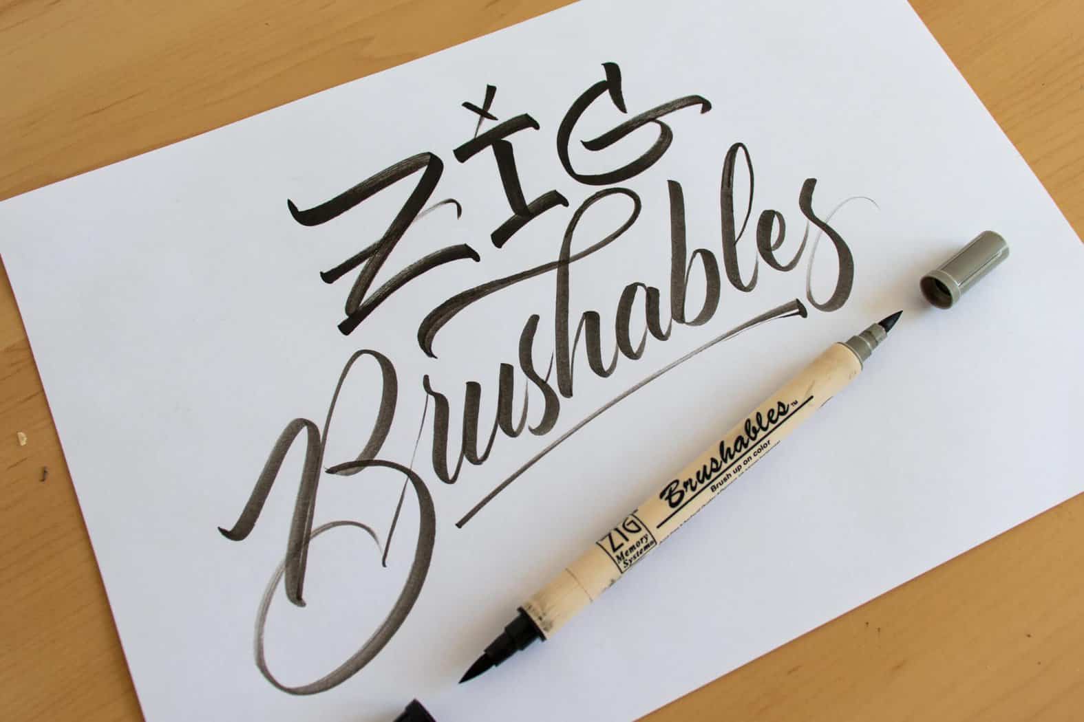 Brush Marker Lettering