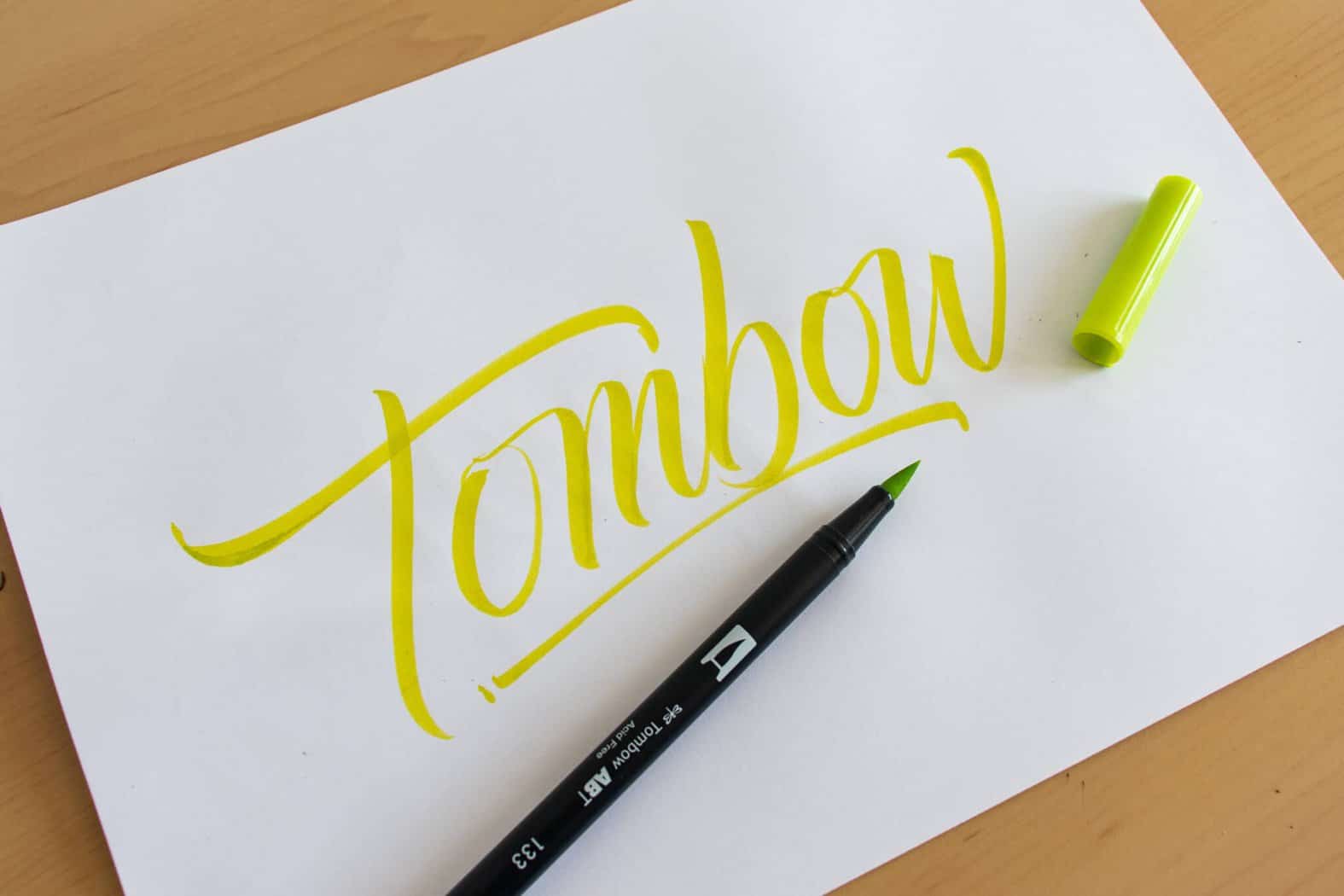 Calligraphy: Basic Lettering With Tombow Dual Brush Pens