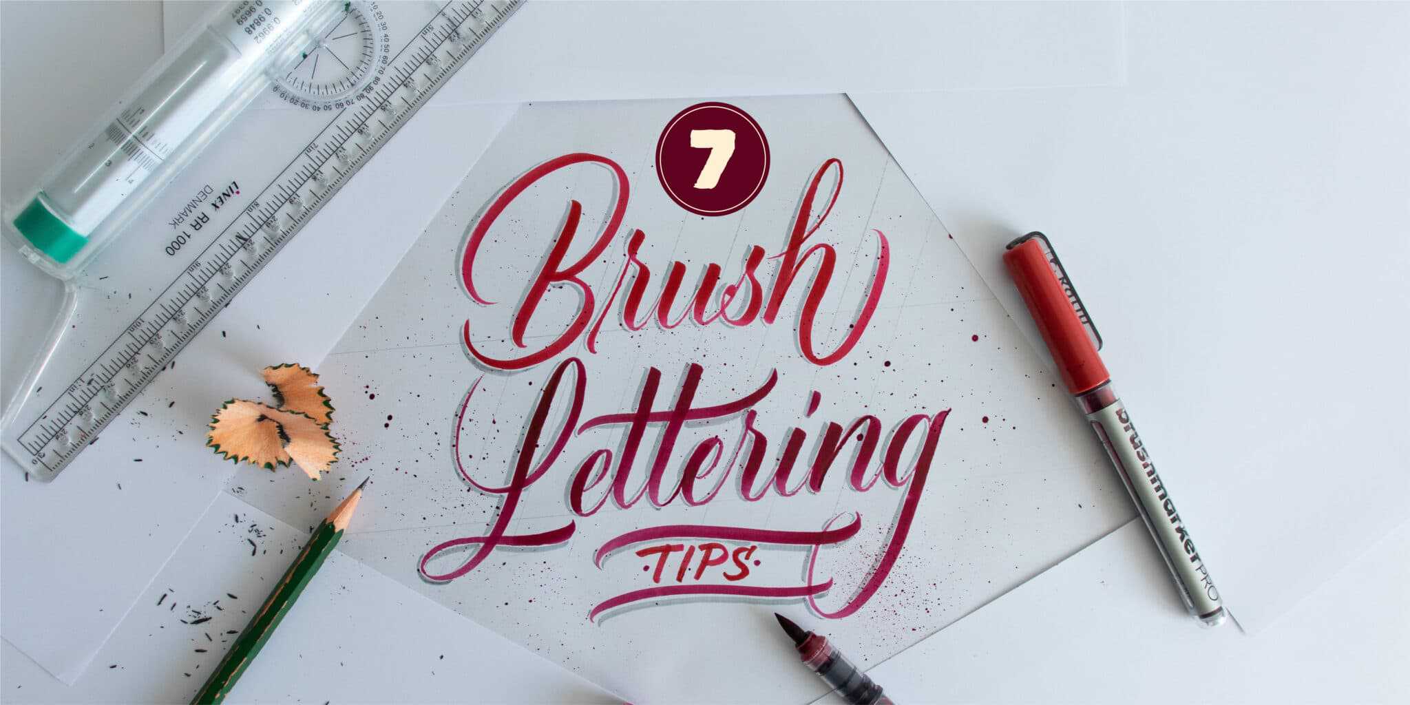 Beginner Brush Lettering - The Basic Tools and Techniques