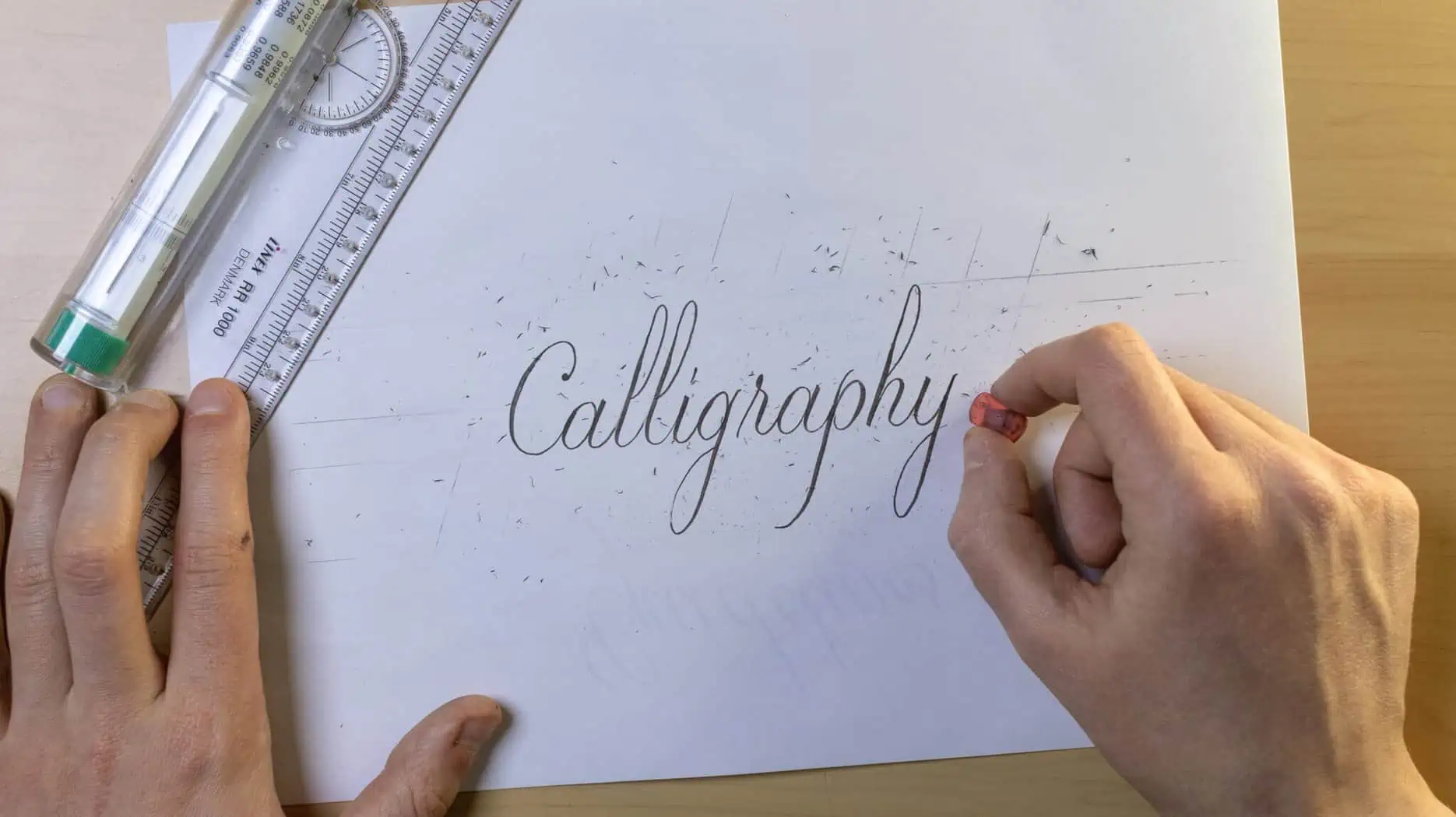 How To Make Calligraphy Guidelines Image 3 - Lettering Daily