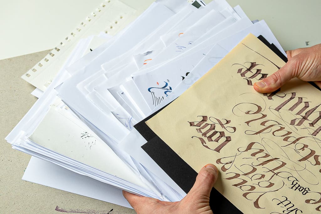 The Best Calligraphy Papers for Practice and Projects – The